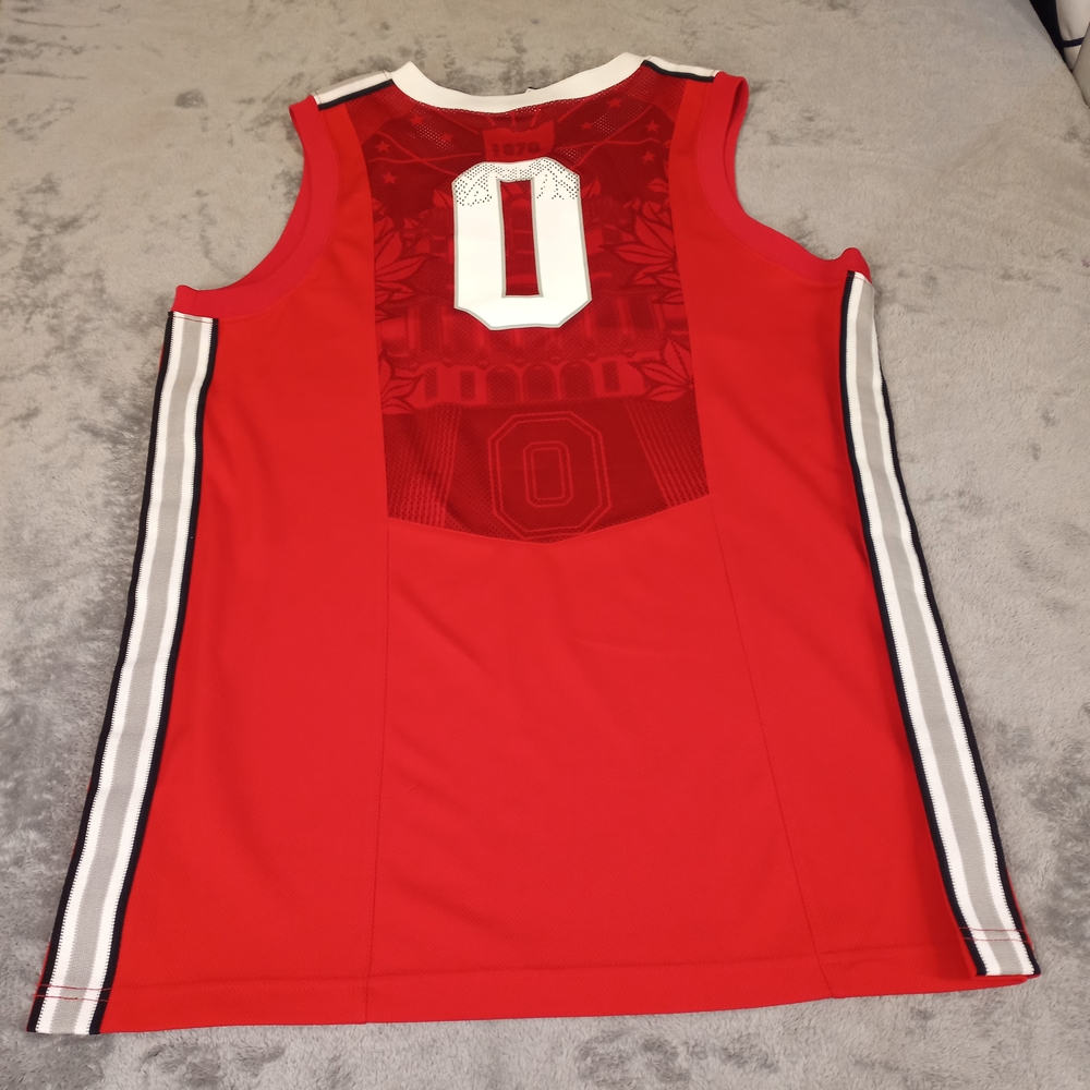 Nike Men's Ohio State Scarlet Basketball Jersey Size Medium - Picture 9 of 16